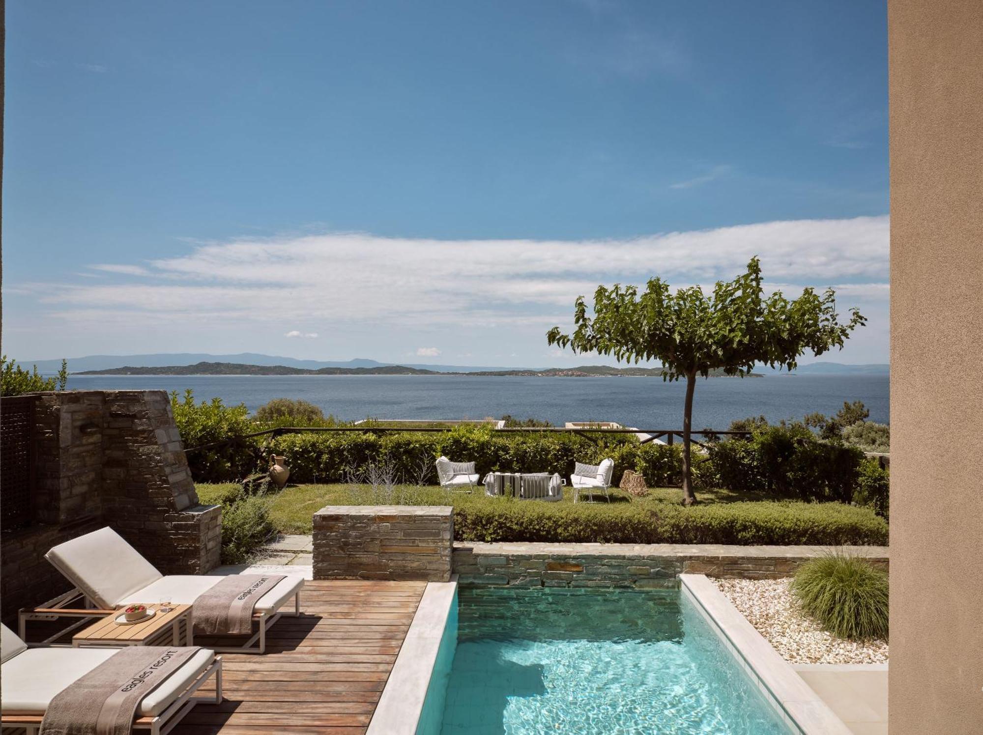 Eagles Villas - Small Luxury Hotels Of The World Ouranoupoli Ngoại thất bức ảnh